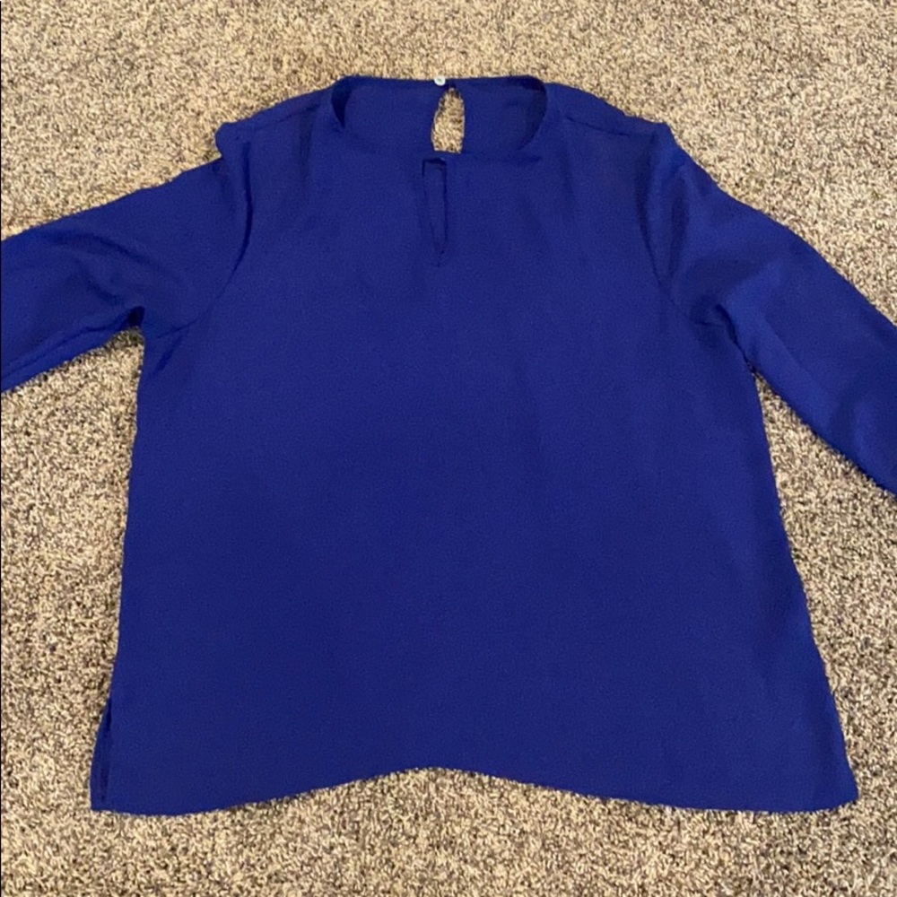 Blue blouse